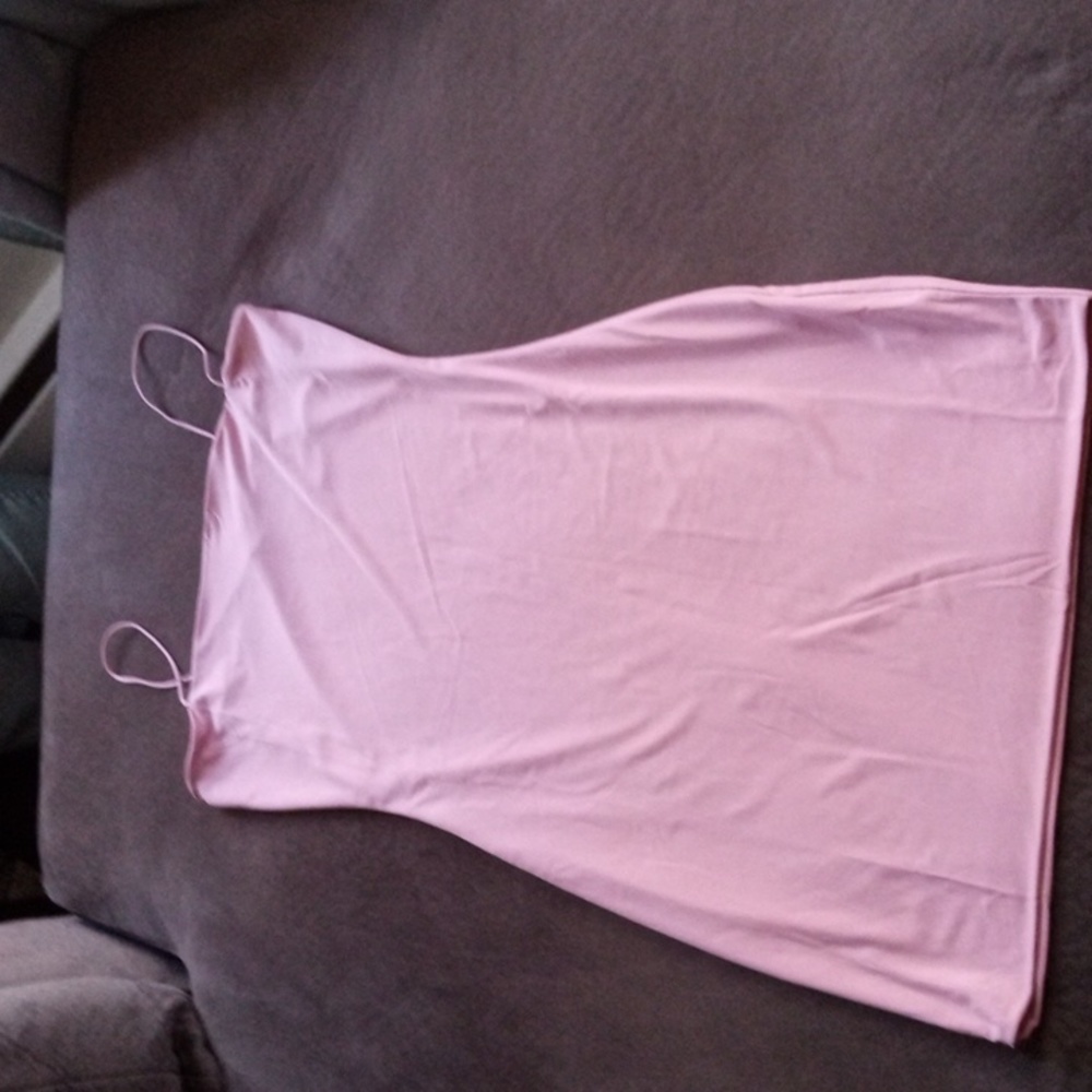 Rose Gold Pink Dress Size Large
